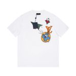 Louis Vuitton Short-Sleeved T-Shirt Black Cotton Pure Spring Summer