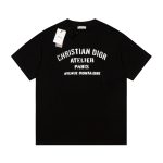 Dior Short Sleeves Cotton Combed