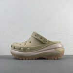 Crocs Sandals Pink Rubber Outsole Summer