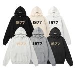 Fear Of God Hoodie Black Cotton Pure