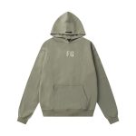 Fear Of God Hoodie Green Street Style