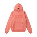 Fear Of God Hoodie Red