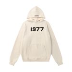 Fear Of God Hoodie Black Cotton Pure