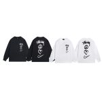 Nike Long-Sleeved T-Shirt Ash Cotton Pure Combed Streetwear Autumn