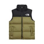 The North Face Vest Copper Down Nylon Spring Embroidery