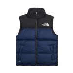 The North Face Vest Red Down Nylon Spring Embroidery