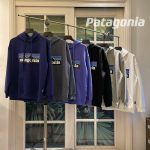 Patagonia Hoodie Red Eva Cotton Pure Simple And Versatile Exquisite Workmanship Spring Autumn