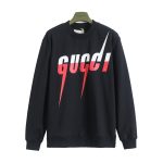 Gucci Sweatshirt Red Cotton Pure Screen Printing