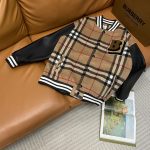 Burberry Jacket Red Wool Jacquard Lace Street Style Understated Embroidery