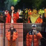 The North Face Cotton-Padded Coat Red Cotton Down Light Outdoor Winter Embroidery Patch