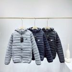 Nike Outerwear Blue Down