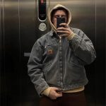 Carhart Jacket Green Cotton