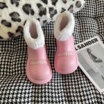 Balenciaga Rain Boots Fleece Winter