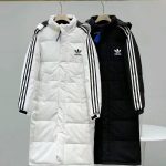 Adidas Down Jackets Blue Feather Duck Exquisite Workmanship Winter Slim Fit