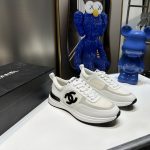 Chanel Sneakers Red Down Suede Mesh Easy To Match Breathable