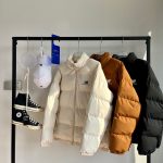 New Balance Cotton-Padded Coat Red Cotton Down Street Style Winter