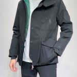 Monk Down Jacket White Goose Nylon Fabric