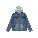 Celine Jacket Blue Denim Autumn Patch