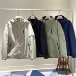 Descente Jacket Red Down Fleece Warm