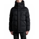 Moncler Jacket Black Neutral Goose Down Duck Nylon Relaxed Fit