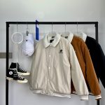 New Balance Outerwear Red Cotton Wool Down Fleece Exquisite Workmanship Adjustable Drawstring Street Style Winter