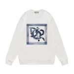 Dior Hoodie Black Cotton Autumn Winter