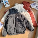 Adidas Cotton-Padded Coat Red Cotton Down Microfiber Exquisite Workmanship Suitable For All Body Types Winter