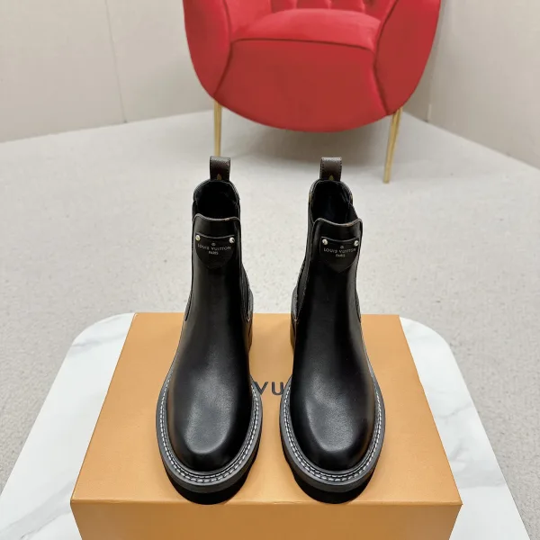 Louis Vuitton Cowhide Chelsea Boots