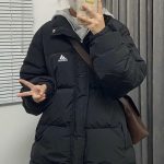 Adidas Cotton-Padded Coat Red Cotton Down Simple And Versatile Easy To Match Street Style Winter