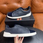 Zegna Cowhide Casual Shoes