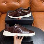 Zegna Cowhide Casual Shoes