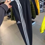 Adidas Long Pants Black Cotton Air Layer Spring Autumn Winter