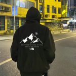 The North Face Hoodie Red Cotton Xinjiang Spring Autumn