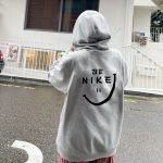 Nike Hoodies Black Cotton Fleece Winter