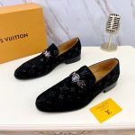 Louis Vuitton Leather Shoes Cowhide Rubber