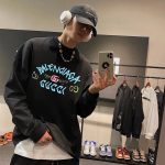 Gucci Sweatshirt Black Cotton Xinjiang Spring Autumn