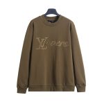 Louis Vuitton Sweatshirt Red Cotton Pure Embroidery