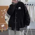 Balenciaga Jacket Black Silk Silky Smooth Double-Layer Fabric Easy To Match Spring