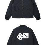 Stussy Outerwear Red Streetwear Autumn Winter Patch