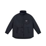 Prada Outerwear Red Neutral
