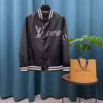 Louis Vuitton Jacket Red Wool Jacquard Lace Street Style Understated Embroidery