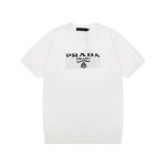 Prada Knit Fabric Sweater For Spring
