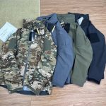Archaeopteryx Windbreaker Green Gore-Tex Nylon Embroidery