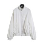 Balenciaga Jacket Ash Polyester Mesh Embroidery