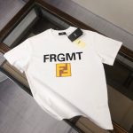 Fendi Short-Sleeved T-Shirt Black Spring Summer