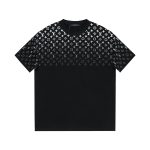Louis Vuitton Short Sleeves Black Cotton