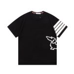 Thom Browne Knitted Fabric Short-Sleeved Shirts For Spring