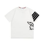 Thom Browne Knitted Fabric Short-Sleeved Shirts For Spring
