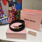 Miu Belt Black