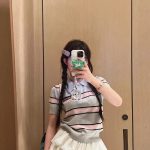 Miu Miu Jacquard Short Sleeves